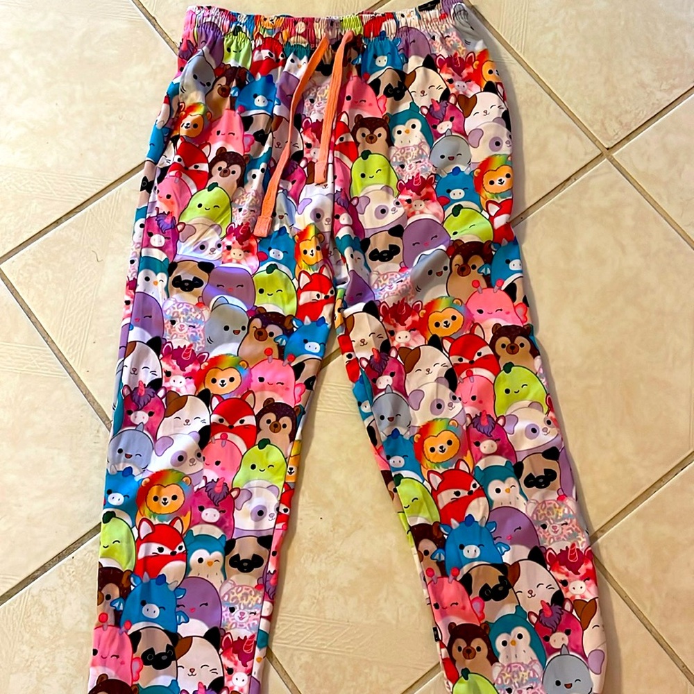 Squishmallows Pajama Pants Size Small
